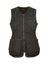 Vintage Dogsport Vest Women LEATHER BROWN / 36W