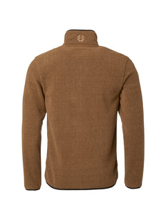 Mainstone Fleecejacka SADDLE BROWN / S