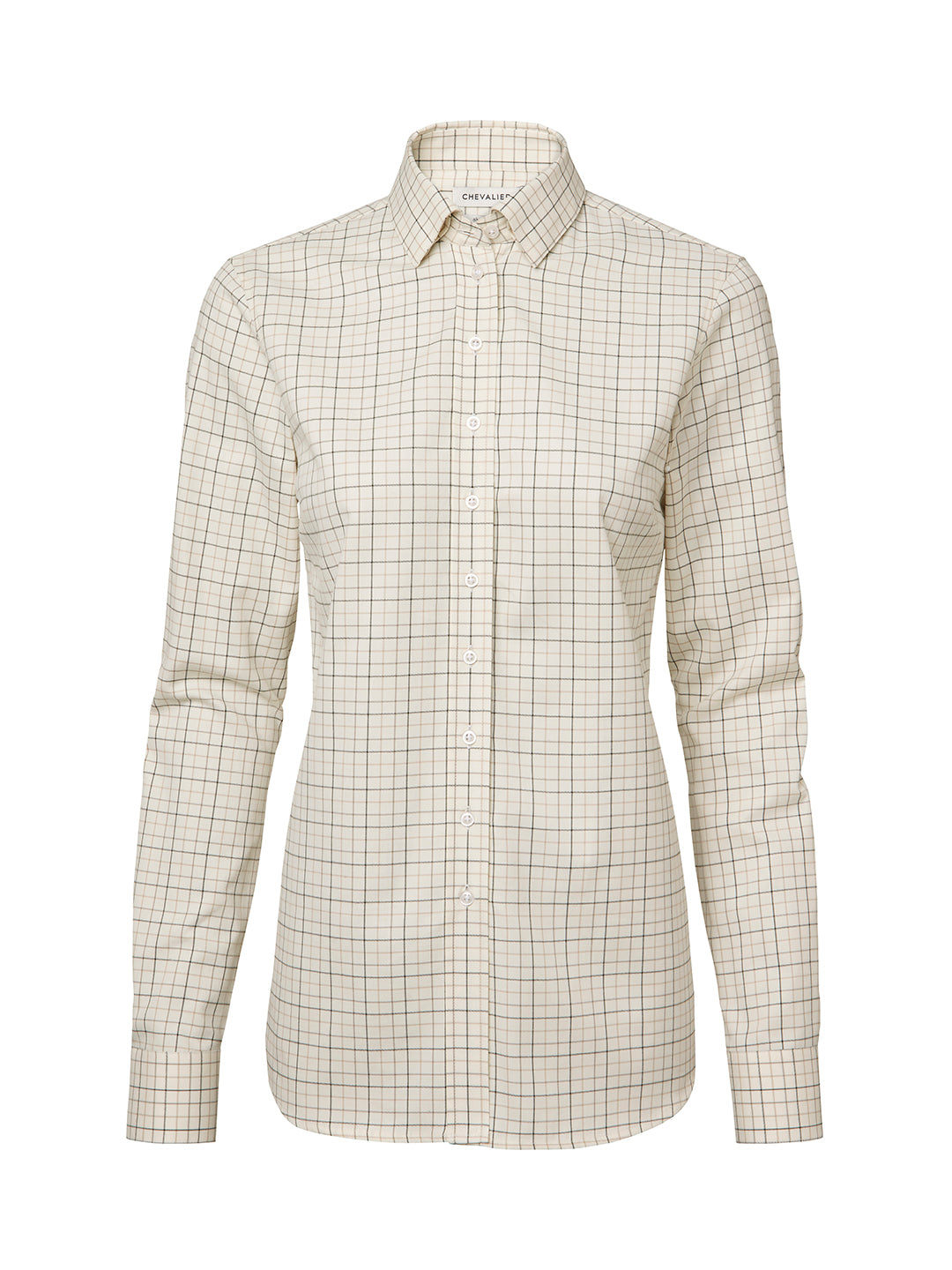 Chorley Shooting Fit Shirt Women RIFLE GREEN TATTERSALL / 34W