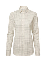 Chorley Shooting Fit Shirt Women RIFLE GREEN TATTERSALL / 34W