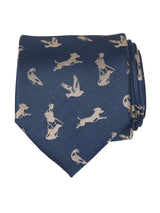 Hunter Silk Tie HUNTER BLUE / EN STL