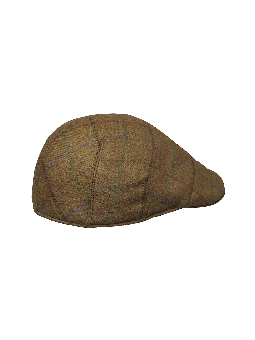 Dalton Tweed Sixpence Cap OAK BROWN CHECKED / 55