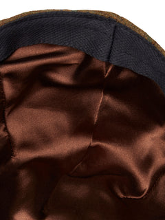 Dalton Tweed Sixpence Cap OAK BROWN CHECKED / 55