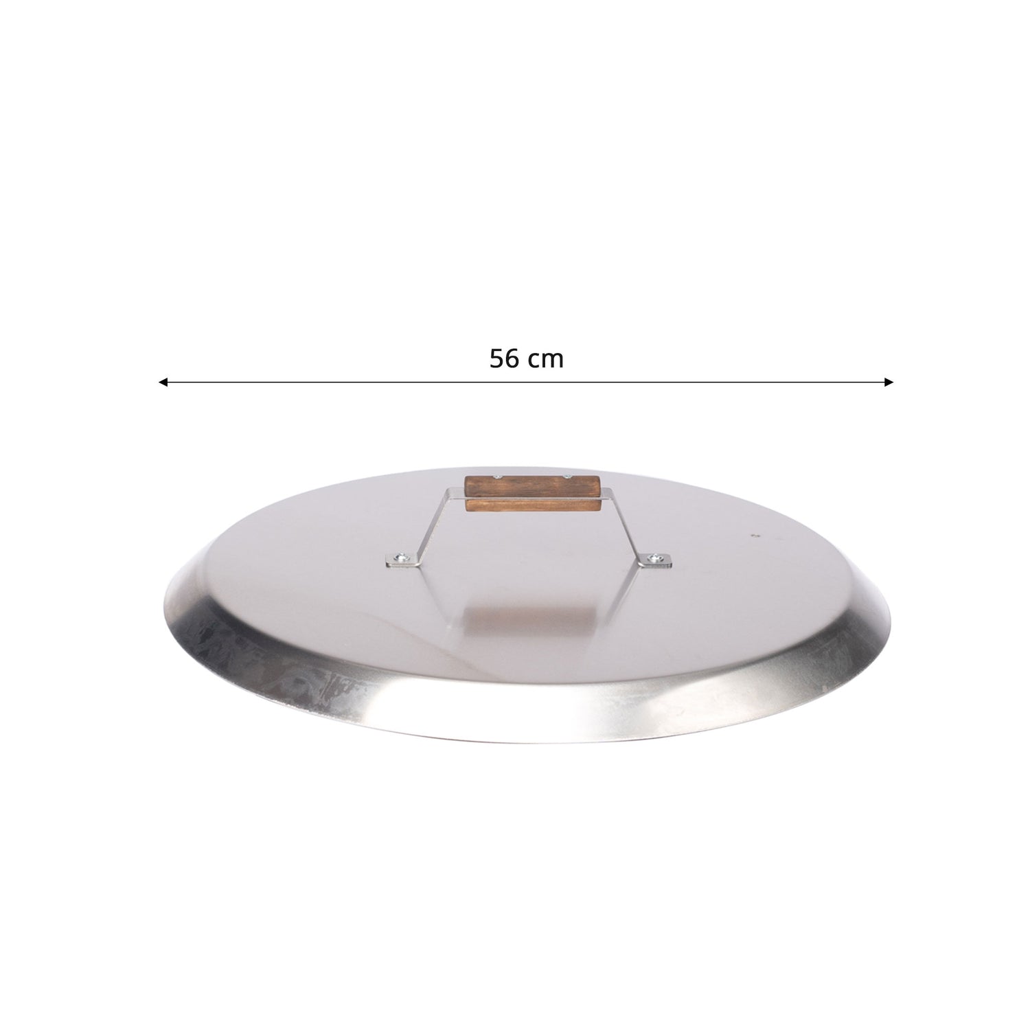 Lock för stekhäll 58 cm (ø 56 cm) SILVER / 56 CM