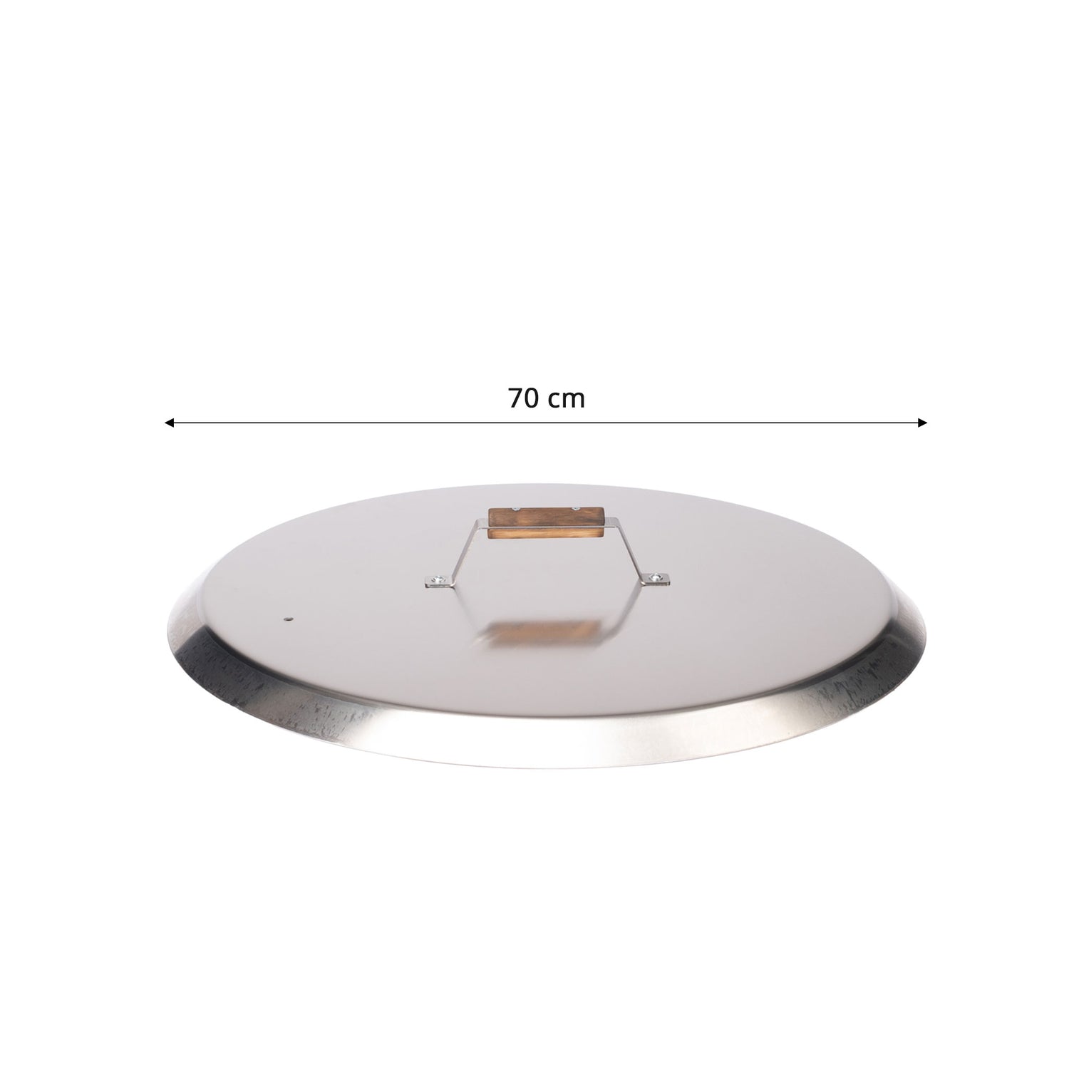Lock för stekhäll 72 cm (ø 70 cm) SILVER / 70 CM