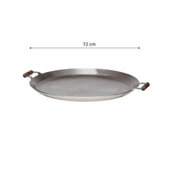 Stekhäll FP-720 Kolstål SILVER / 72 CM