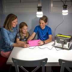 Light-A-Life LED lykta 350 lumen SVART / EN STL