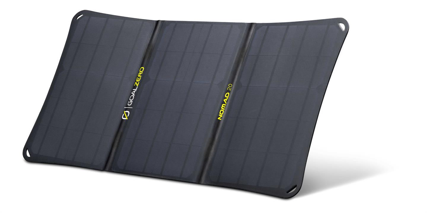 Nomad Vikbar solpanel 20 W SVART / EN STL