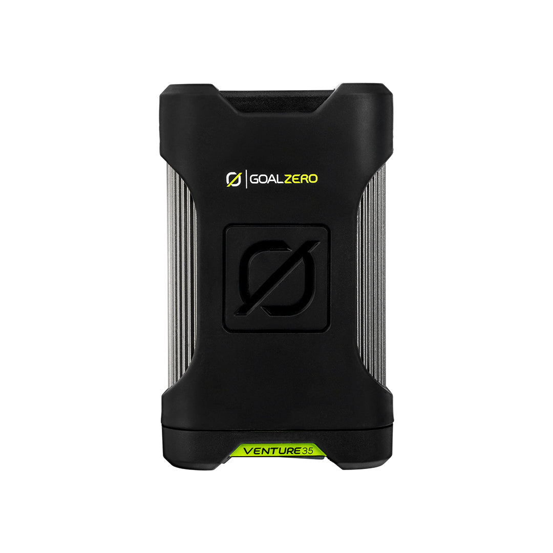 Venture 35 Solar Kit Powerbank 9600 mAh SVART / EN STL