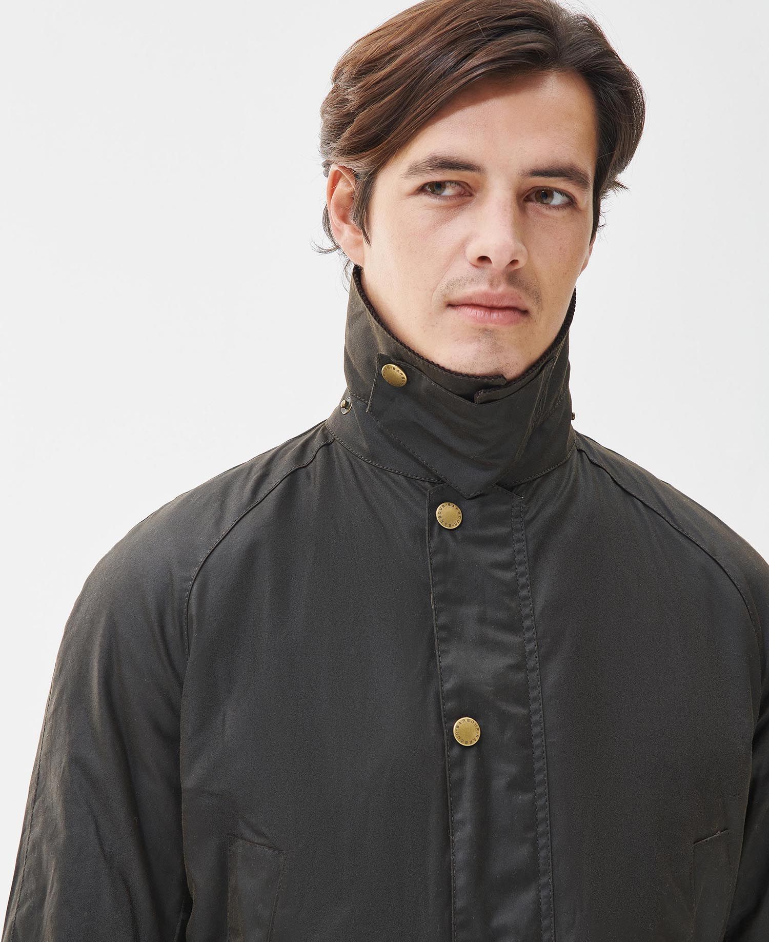 Ashby Wax Jacket OLIVE / M