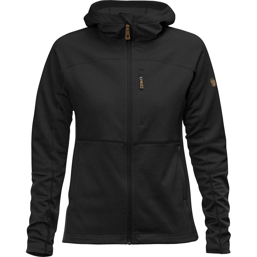 Abisko Trail Womens Fleece BLACK / L