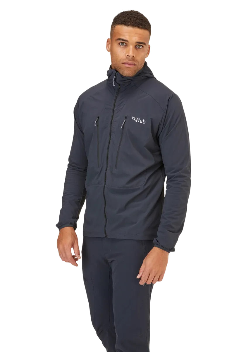 Borealis Softshell Hoody Men BELUGA / XL