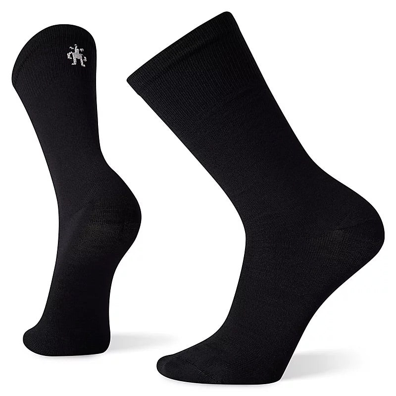 Hike Classic Zero Cushion Liner Crew Socks BLACK / L
