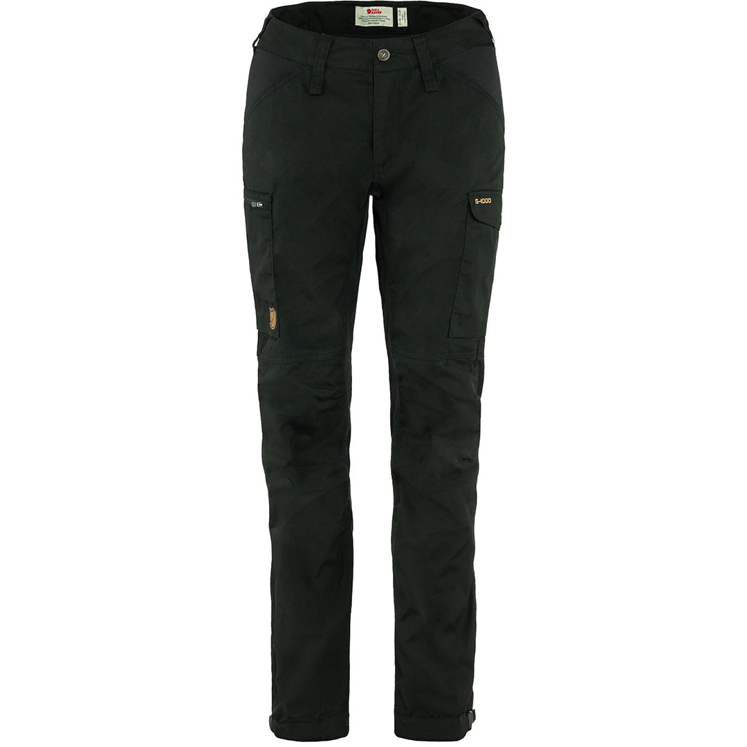 Kaipak Womens Trousers Curved BLACK / 36