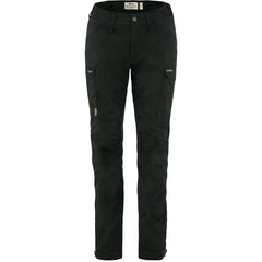 Kaipak Womens Trousers Curved BLACK / 36