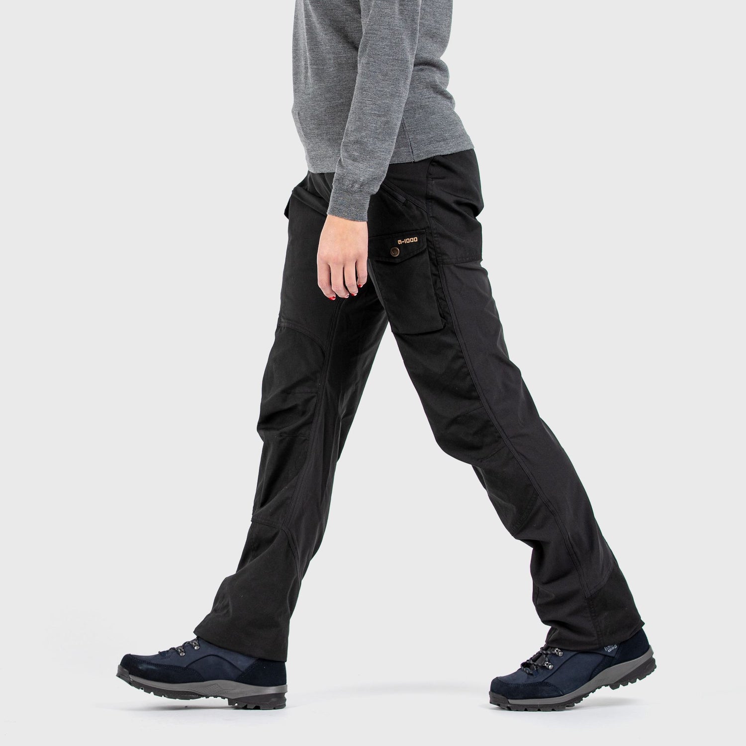 Nikka Womens Trousers Curved BLACK / 36