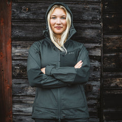 Tived Stretch Hybrid Womens Jacket DK AGAVE/SEAWEED / L