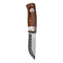 Jaktkniv Älgen Brun Damasteel Rose BRUN / EN STL