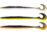 Swimming Worm 5 stycken DARK WATER / STORLEK 130 MM & VIKT 5 G