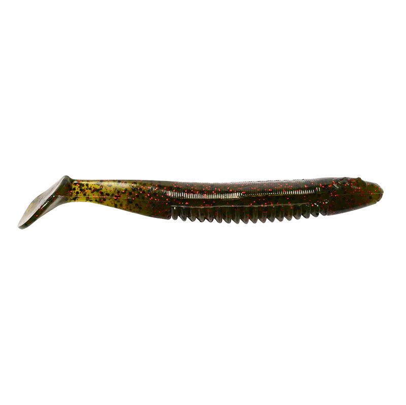 Big Baits Cane Thumper 8 st WATERMELON RED FLAKE / 3,5