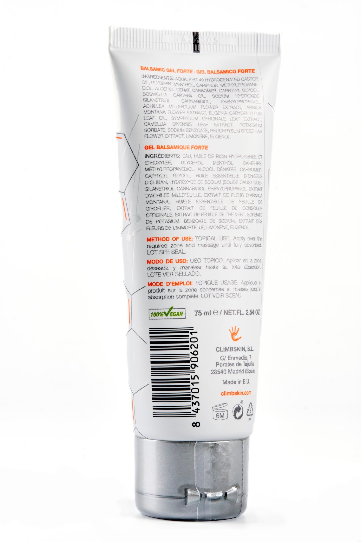 Organic Silicium Gel 75 ML