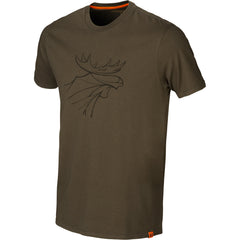 Graphic t-shirt 2-pack WILLOW GREEN/BURGUNDY / S