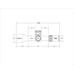 SH4 4-16x50 GEN2 FFP VPR MIL Belyst Kikarsikte 34 MM / VPR MIL