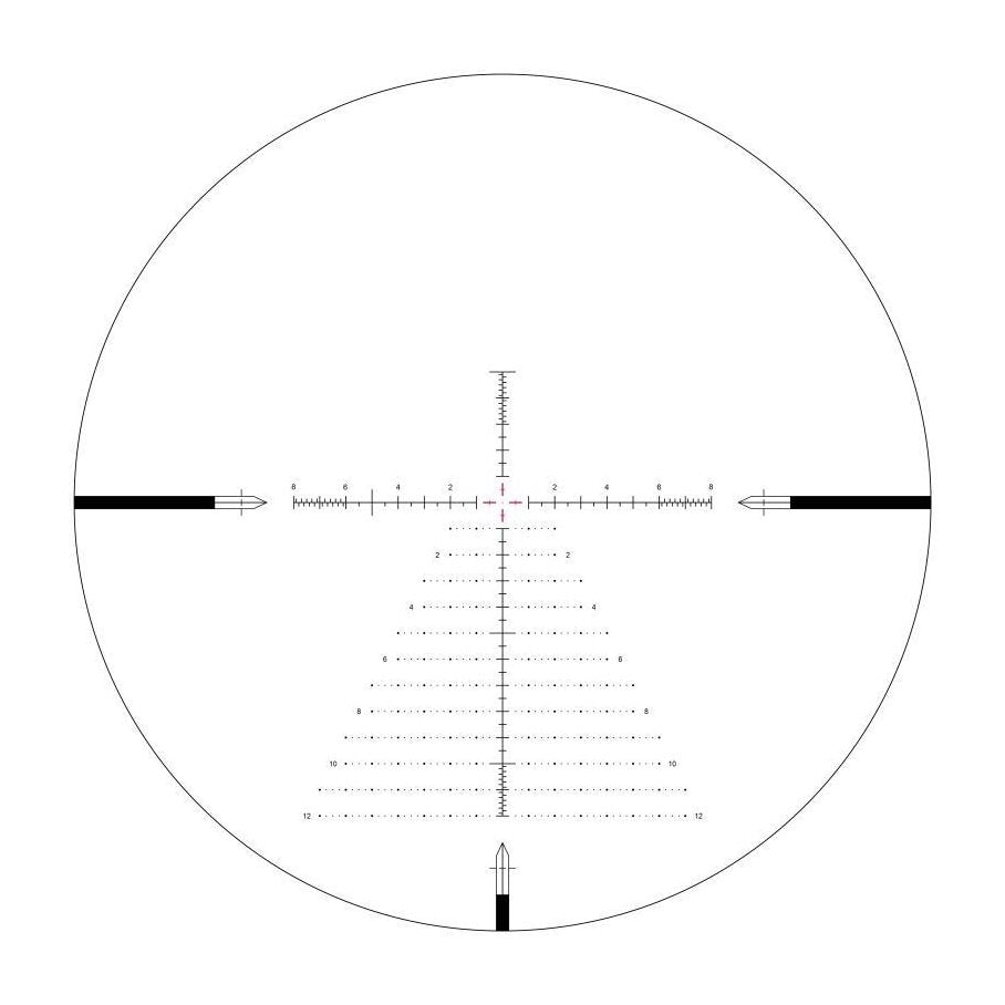 SH4 6-24x50 GEN2 FFP VPR MIL Belyst Kikarsikte VPR MIL