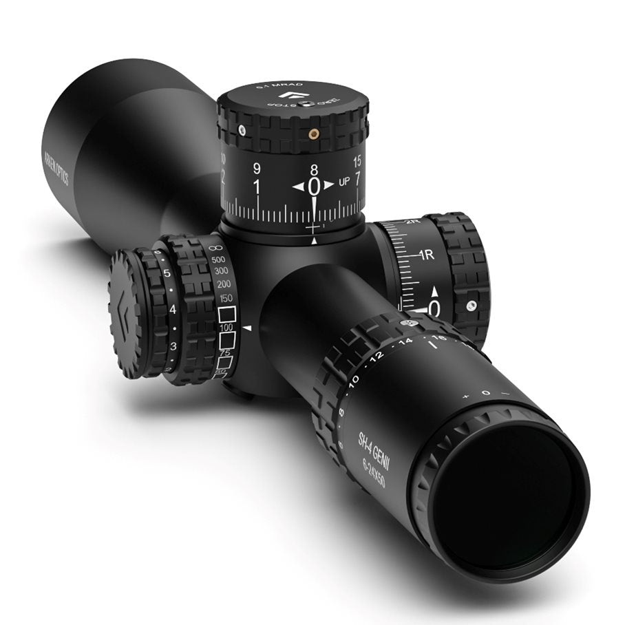 SH4 6-24x50 GEN2 FFP VPR MIL Belyst Kikarsikte VPR MIL