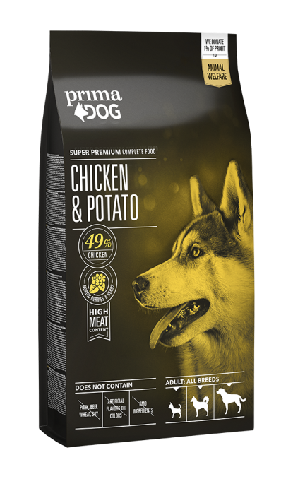 Dog Adult All Breed Kyckling och Potatis, 2kg eller 10 kg SMAK FR. HJORT OCH KALKON & MÄNGD 1,5 KG