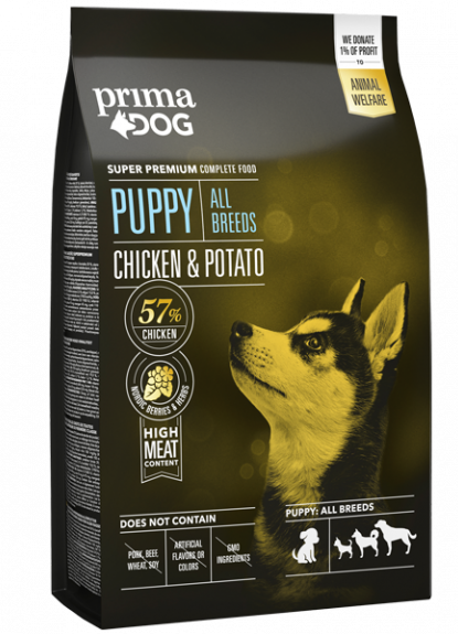 Dog Puppy All Breed Kyckling och Potatis 3Kg eller 10Kg 4 KG