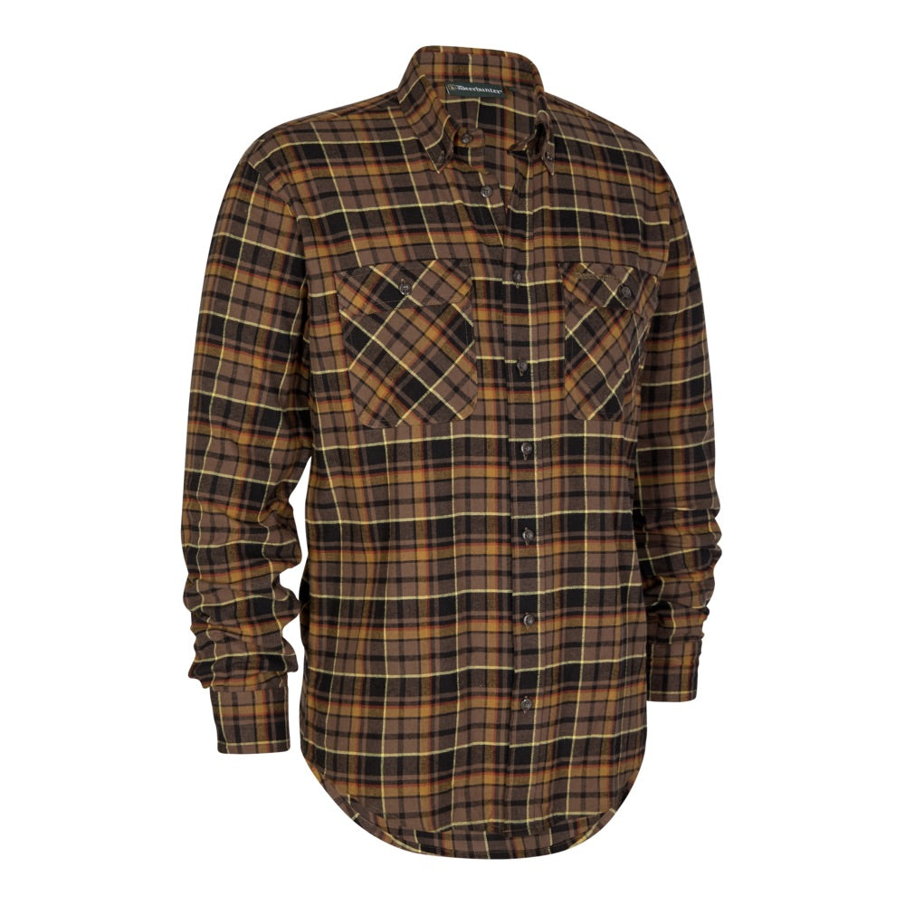 Marvin Shirt - Brown Check BROWN CHECK / 37/38