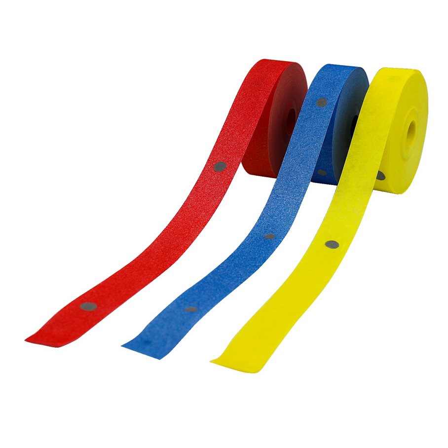 Märkband non-woven med Reflex BLÅ / EN STL