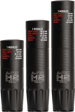 H2 med 2 Moduler .30 (308 WIN, 30-06) / M14X1