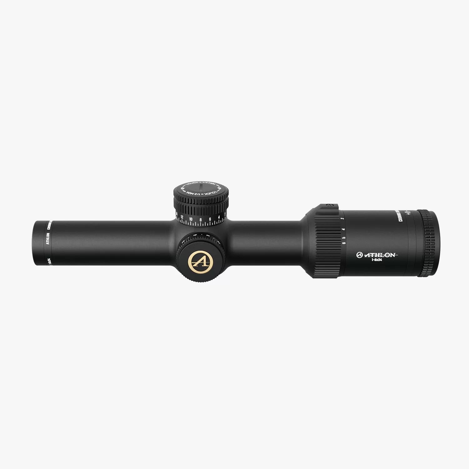 Cronus BTR GEN2 1-6X24 SFP Belyst SVART / RIKTMEDEL ATSR2 & MIL/MOA MOA