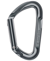 Pure Straight carabiner SILVER / EN STL