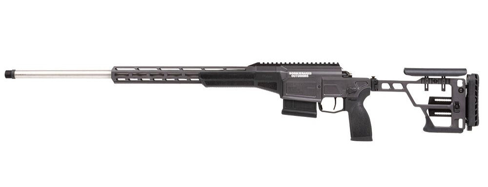 CROSS BRO - FIXED STOCK MÖRKGRÅ / 6.5 CREEDMOOR
