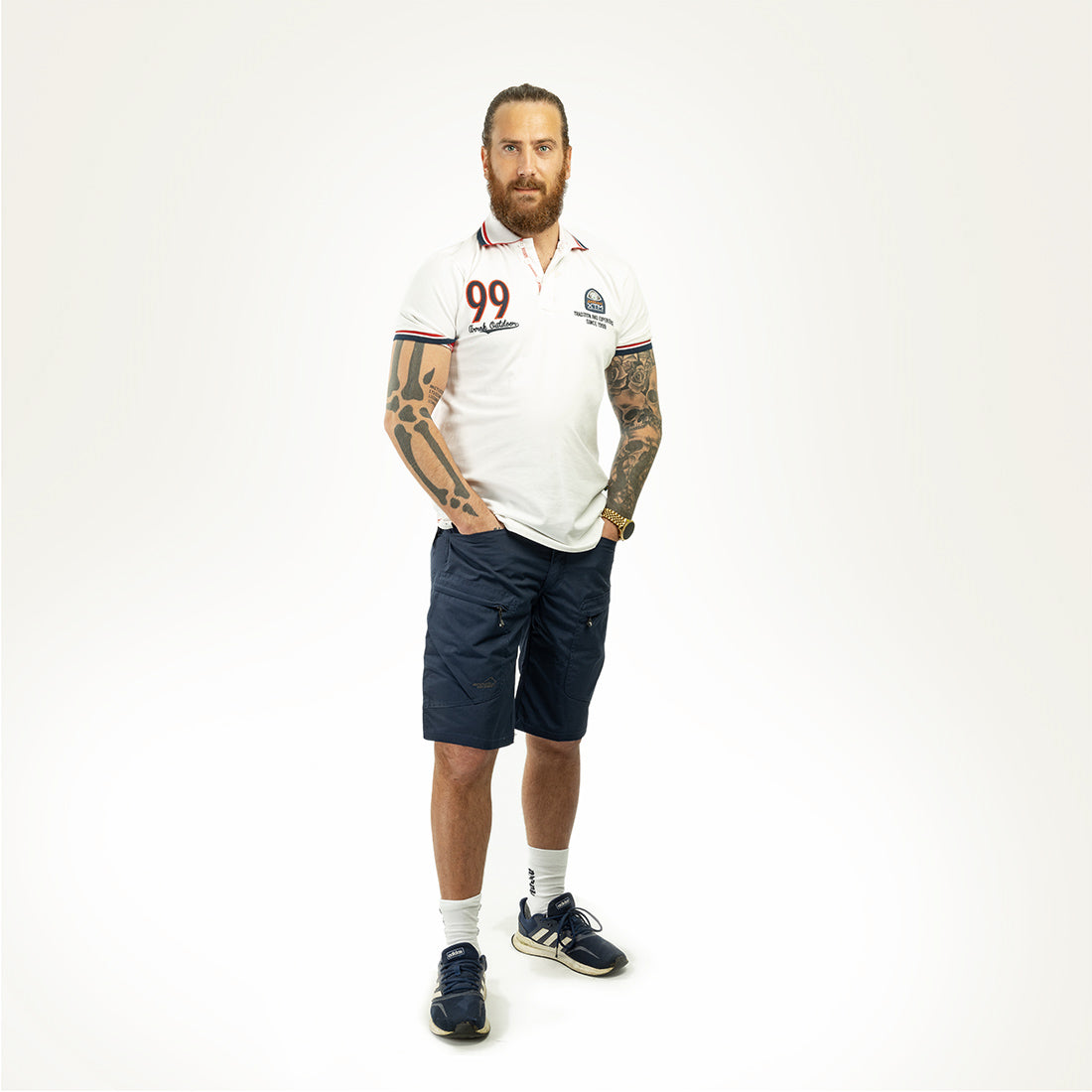 Active Stretch Shorts Herr NAVY / 46