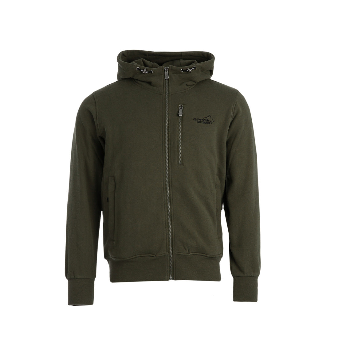 Sporty Hoodie Dam OLIVE / S