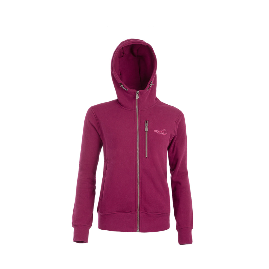 Sporty Hoodie Dam FUCHSIA / XS