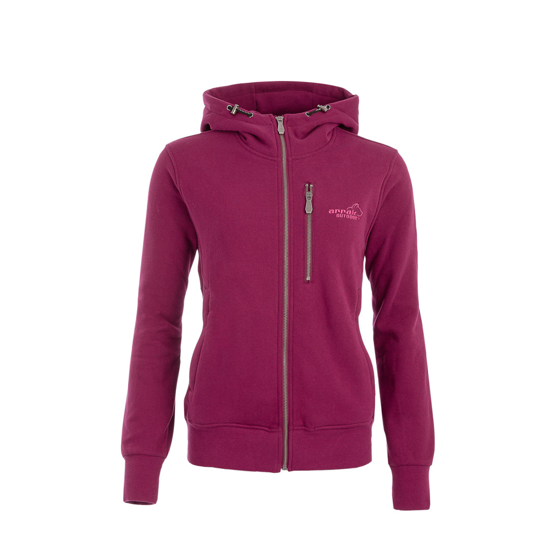 Sporty Hoodie Dam FUCHSIA / XS