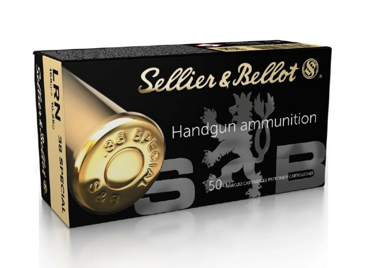 .38 158gr LRN, 50 st/ask .38 SPECIAL / 50 ST