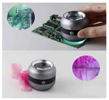 Frimärkslupp 10x, vitt och UV-ljus EN STL