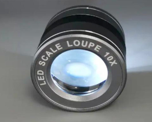 Frimärkslupp, 10x, japansk EN STL