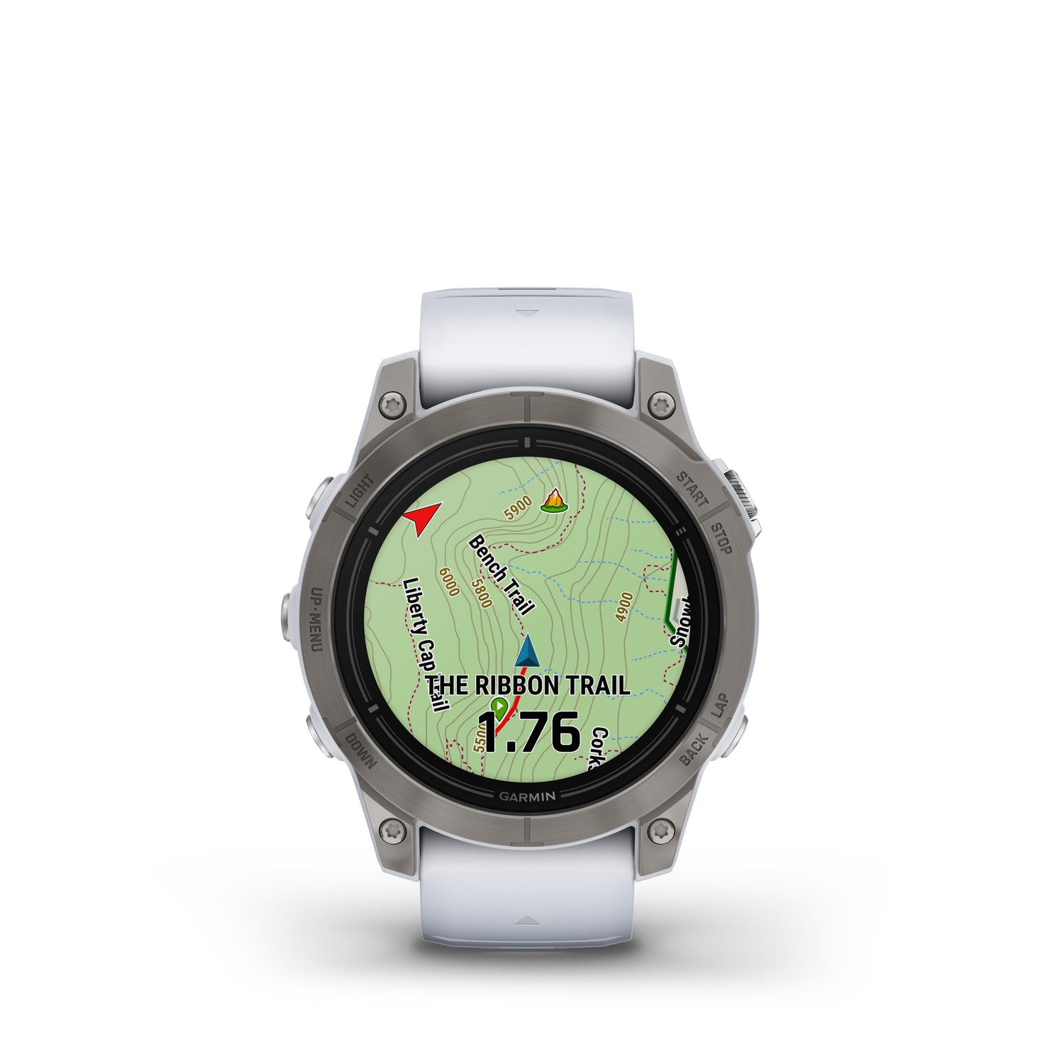 Epix PRO Sapphire Edition Titan/White 47mm ONE SIZE