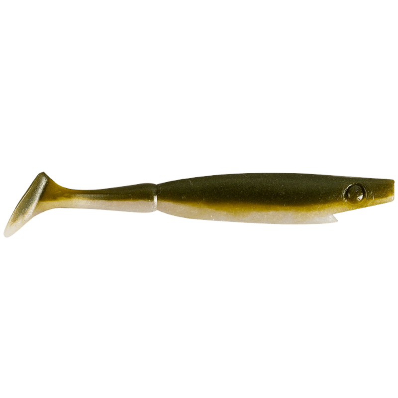 Piglet Shad 8,5 cm 4 gram, 8-pack BLACKWATER SHAD / EN STL