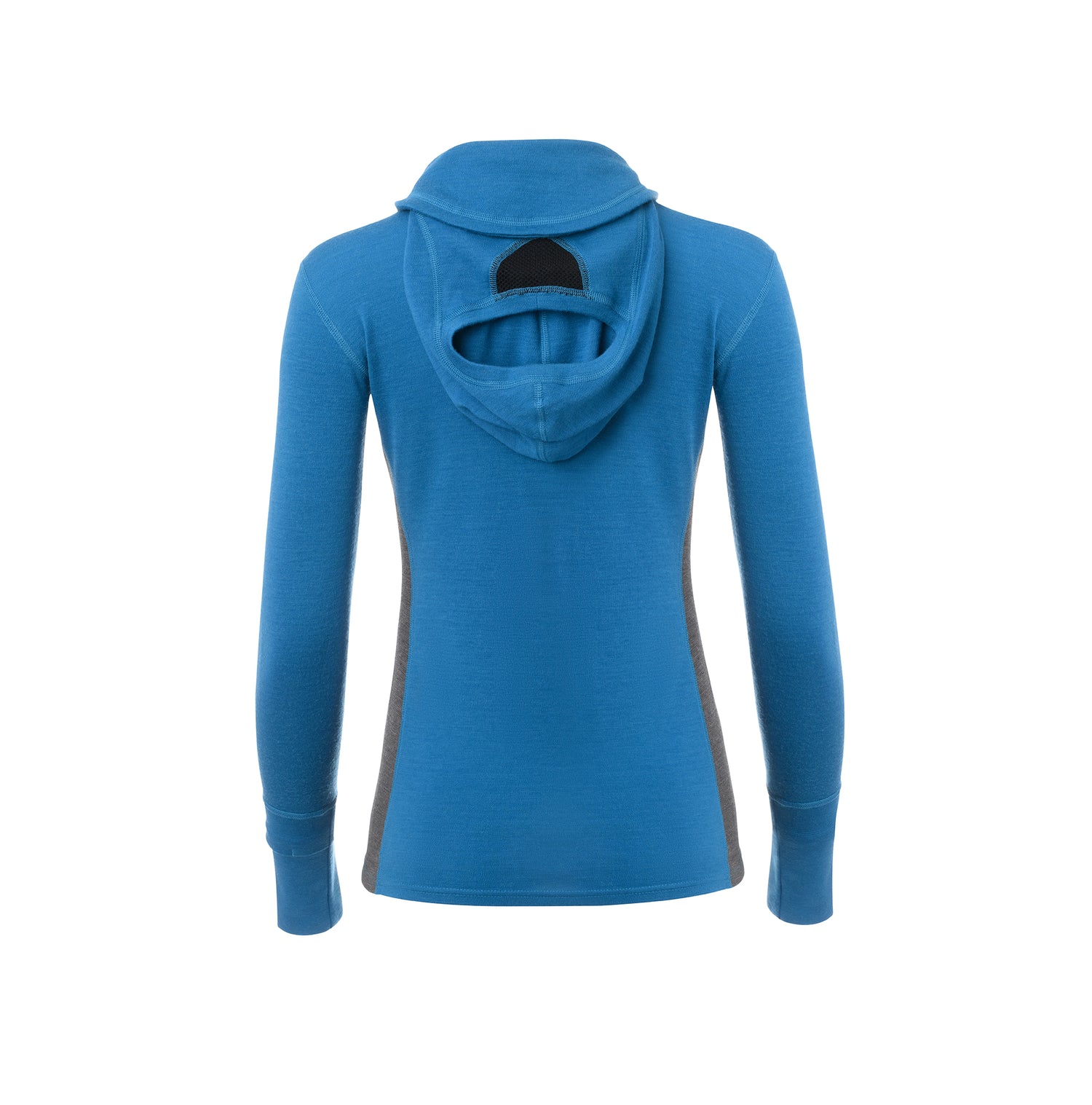 WarmWool hoodsweater w/zip Women CORSAIR / MARENGO / S