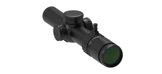 EP8 1-8x28 LPVO FFP KL BOX Belyst Kikarsikte 34 MM