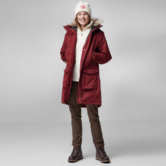 Nuuk Lite Womens Parka BORDEAUX RED / XS