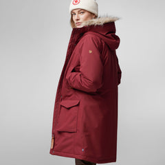 Nuuk Lite Womens Parka BORDEAUX RED / XS